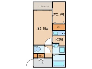 リアンレガーロ平尾ステーションの物件間取画像